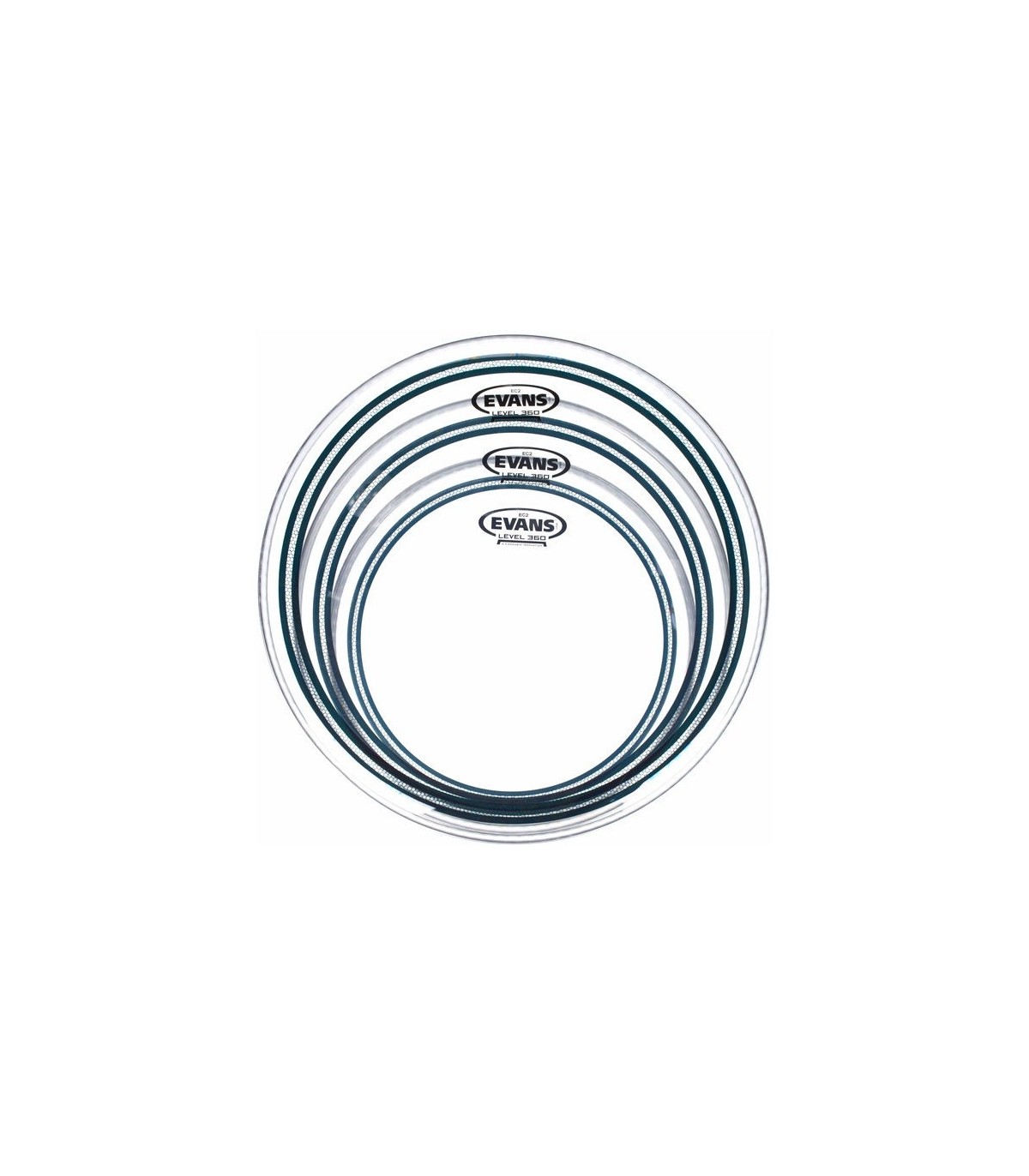 Magazin - Evans EC2S Studio / Fusion Set Clear