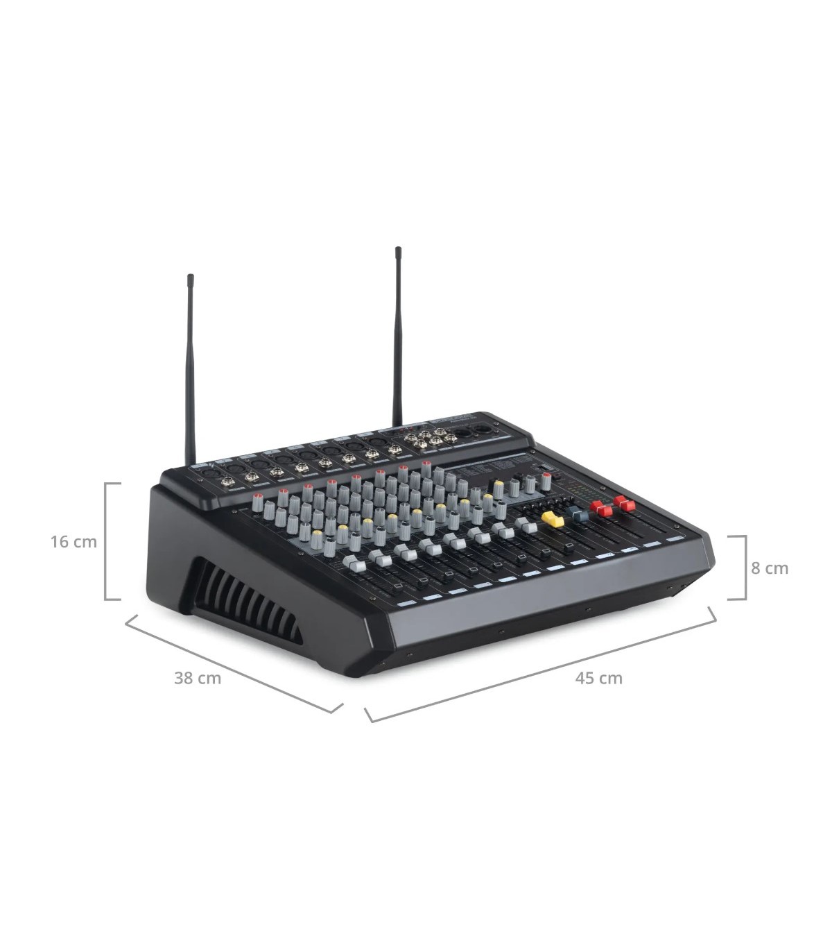 Pronomic Powermake 800 with Wireless Microphones [11]
