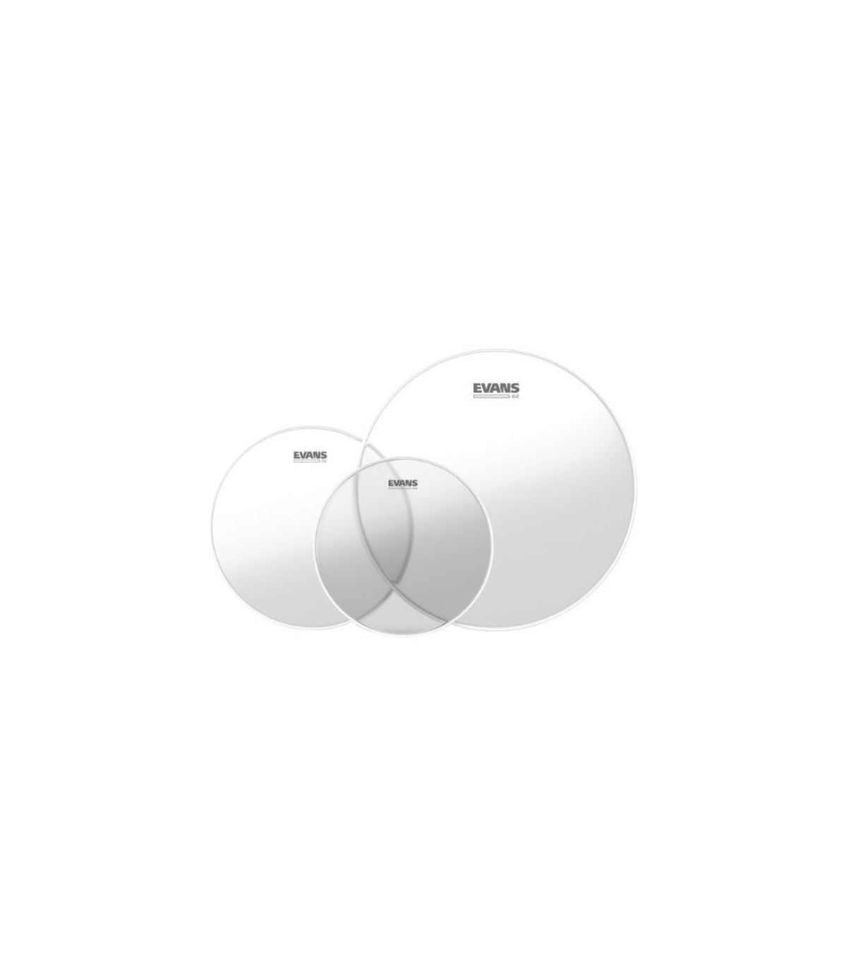 Magazin - Evans G2 Studio Set clear