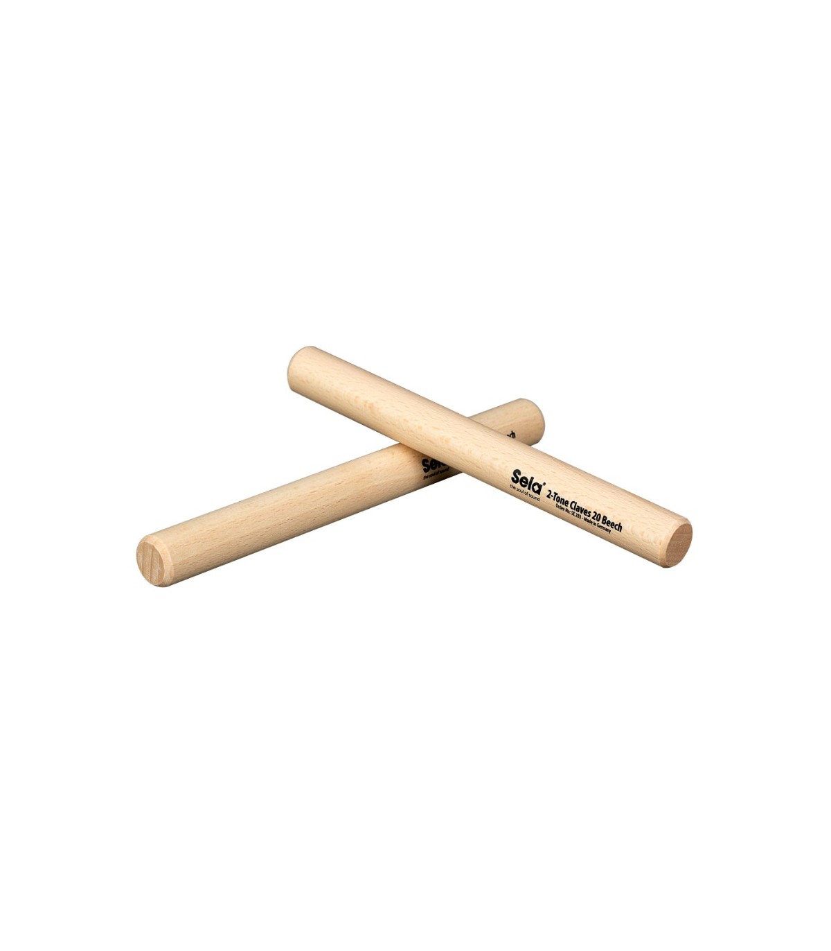 Sela SE 283 2-Tone Claves 20 Beech [2]