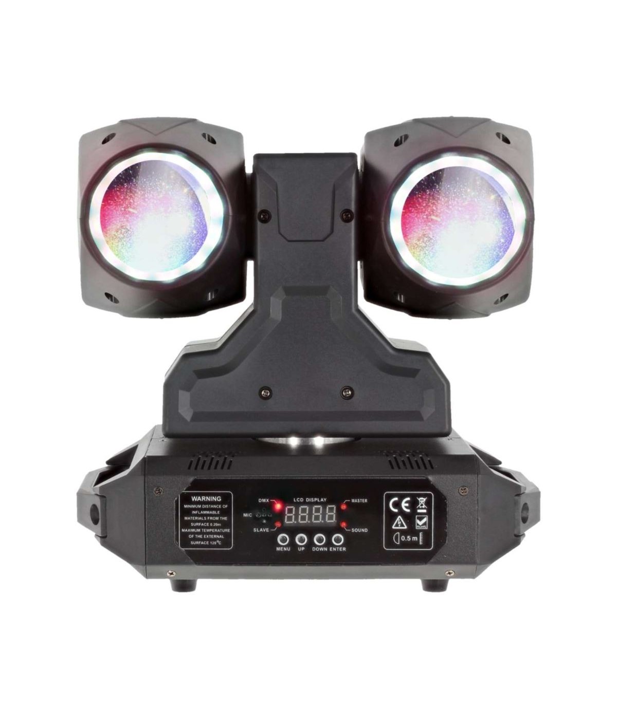 Power Lighting 2 Lyres Beam 40 Ring [2]