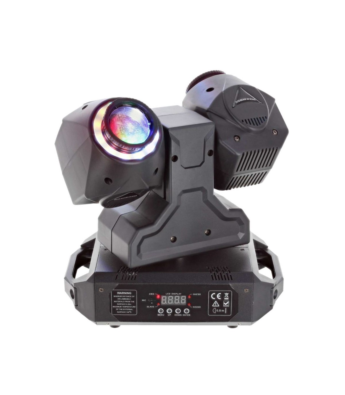 Power Lighting 2 Lyres Beam 40 Ring [3]