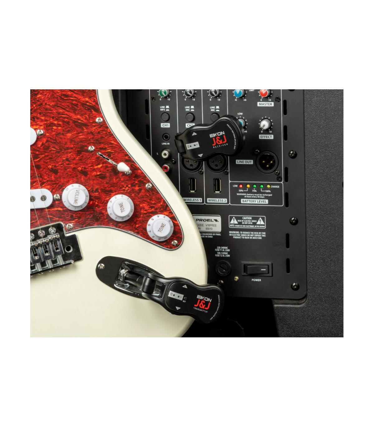 Eikon EKJJ 863-865 Guitar Wireless System [7]