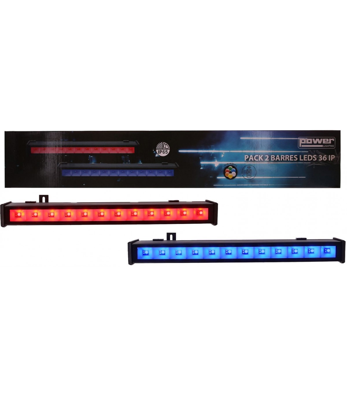 Power Lighting Pack 2 Barres Led 36 IP [5]
