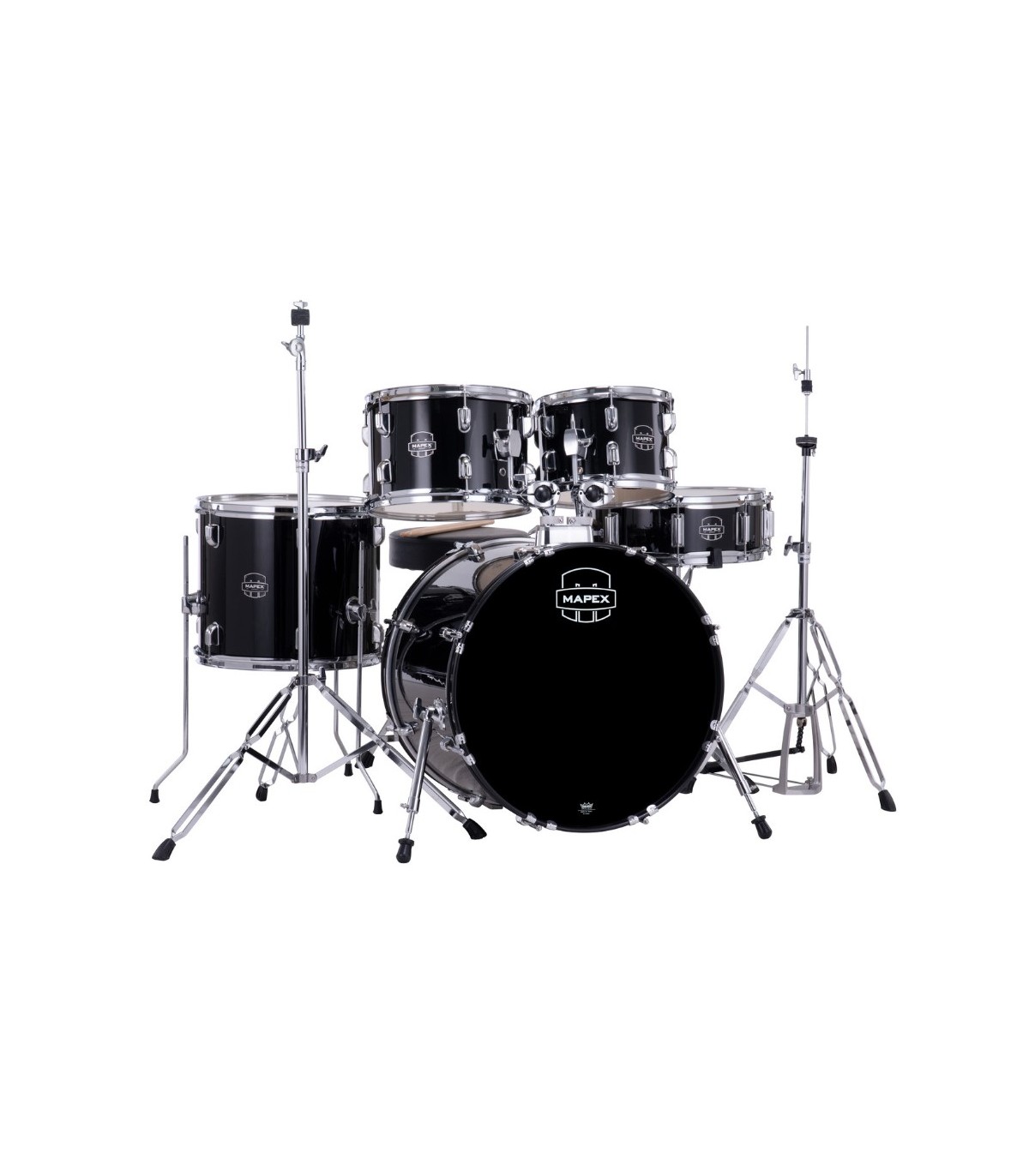 Mapex Comet Fusion Dark Black (DK) W/o Cymbals [2]