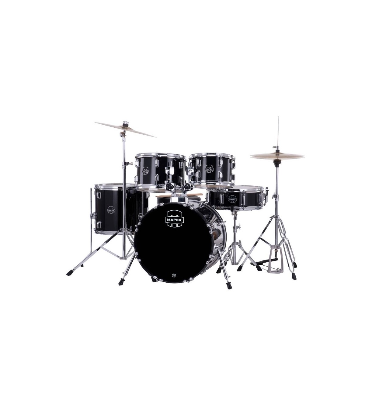 Seturi de tobe acustice - Mapex Comet Fusion 18" Dark Black (DK)