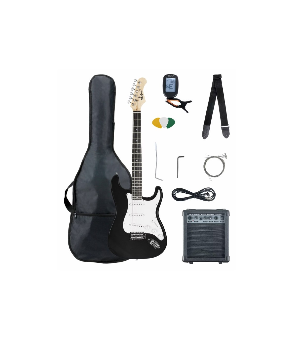 Magazin - McGrey Rockit Guitar ST-Complete Black