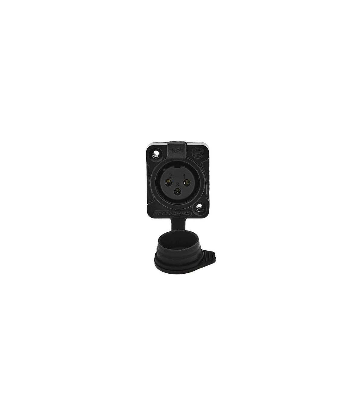 Seetronic K3F2C-W-B 3pin XLR IP65 [2]