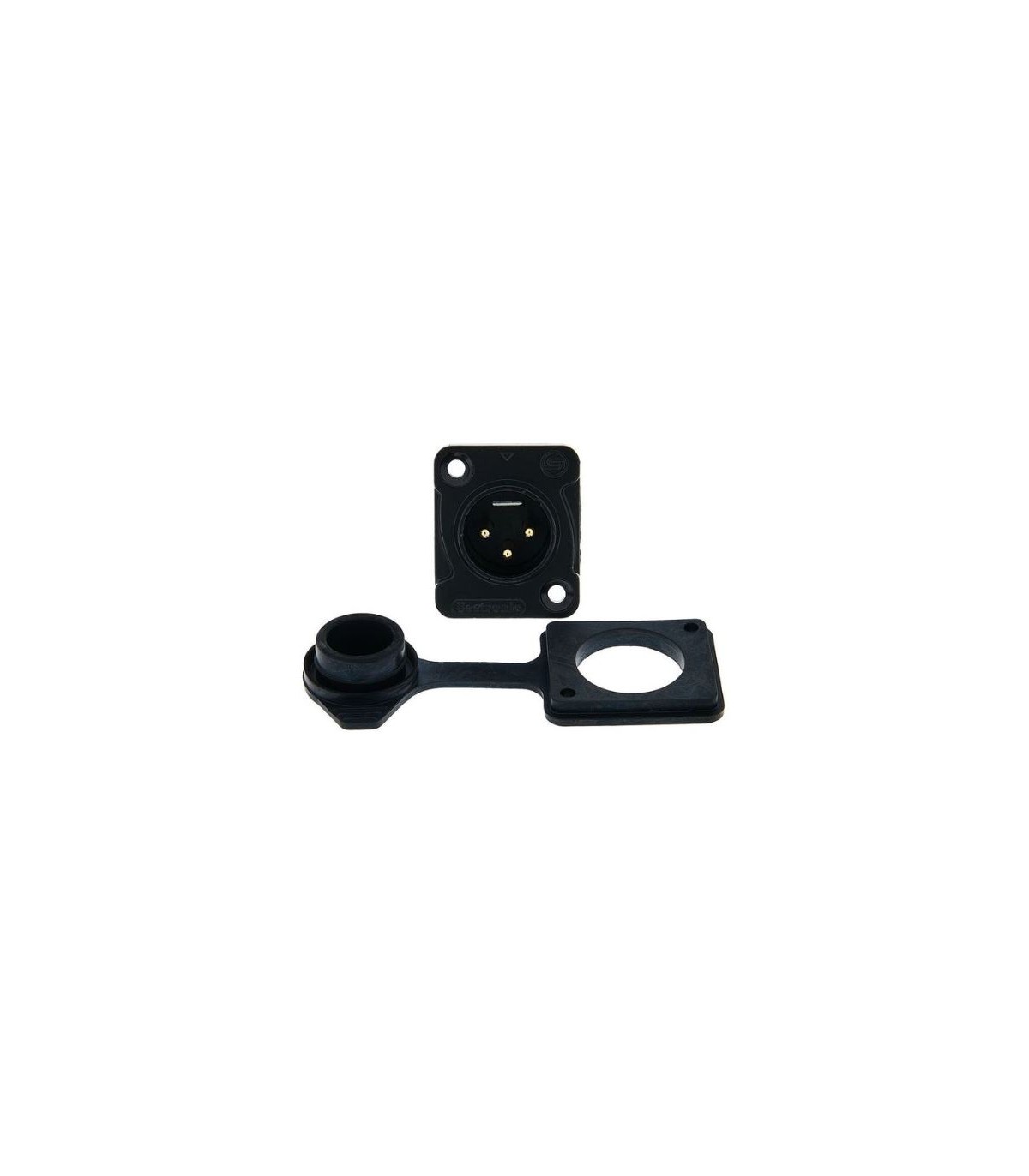 Seetronic J3F2C-W-B 3pin XLR IP65 [2]