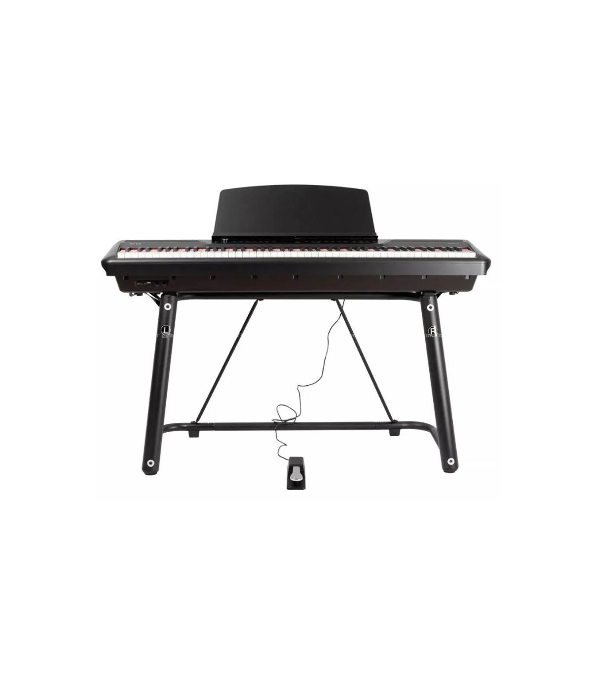 Magazin - Pearl River P200 + 1 Pedal + U Stand BK