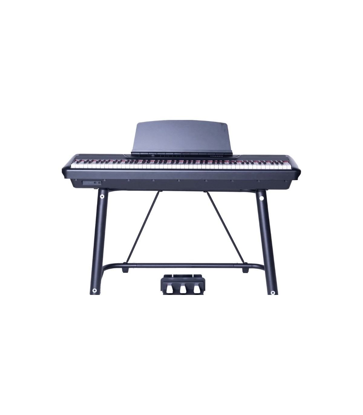 Magazin - Pearl River P60 + 3 Pedal + U Stand BK