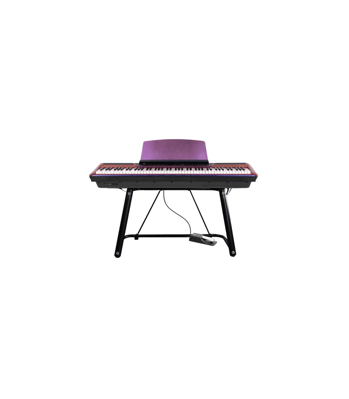 Magazin - Pearl River P200 VD02 Purple + 1 Pedal + U Stand
