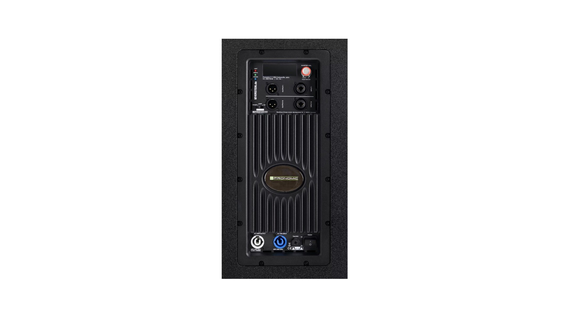 Pronomic Powerstage Concert 1812 2.1 PA System [10]
