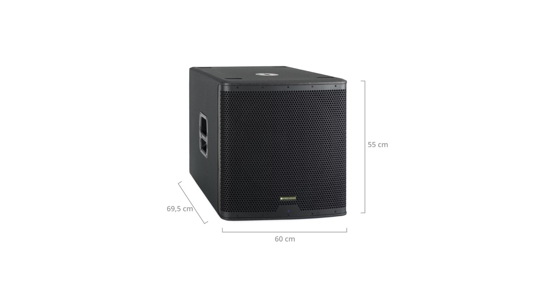 Pronomic Powerstage Concert 1812 2.1 PA System [8]