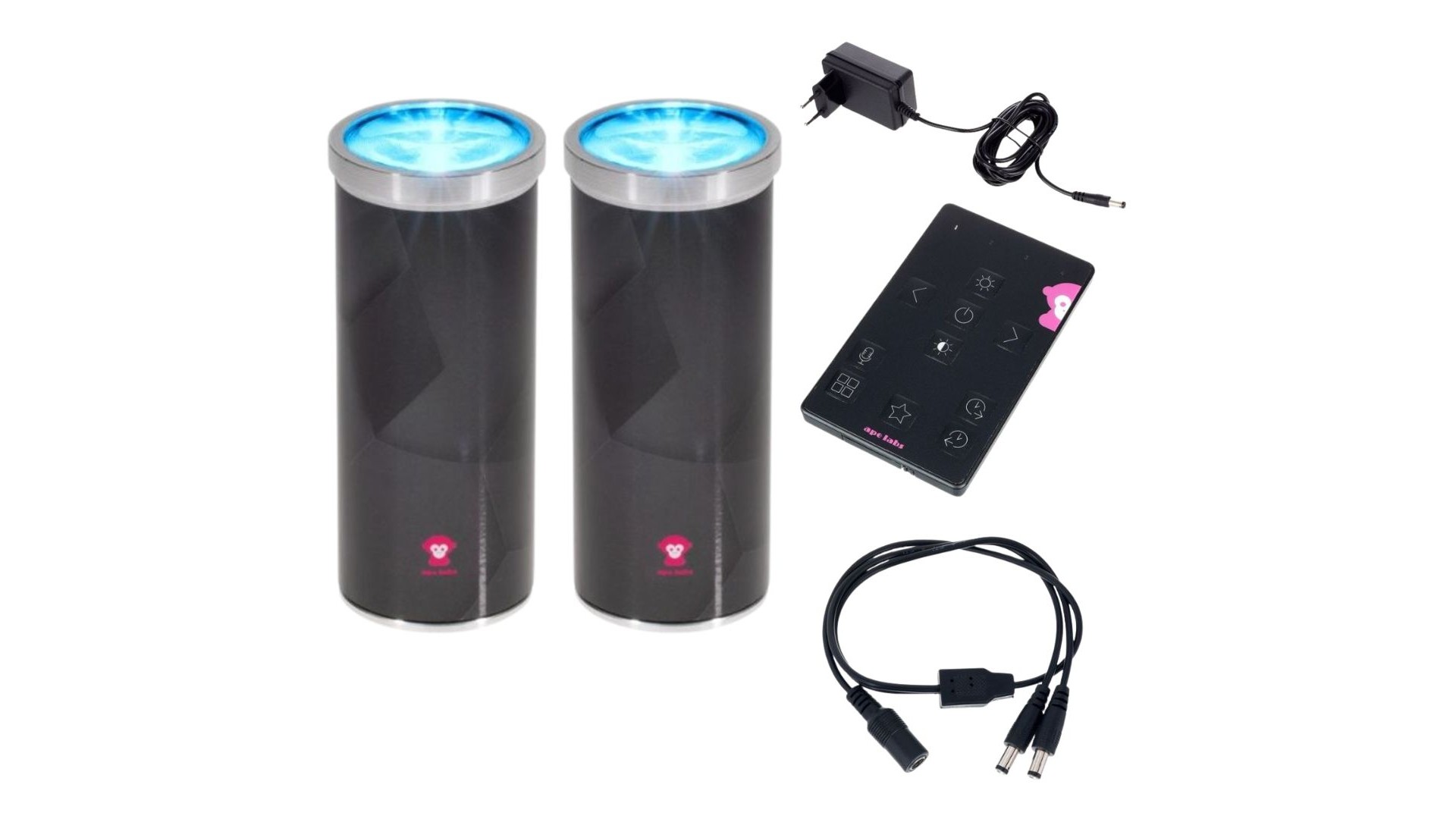Lumini Decorative de Interior - Ape Labs LightCan V2 Grey Set of 2