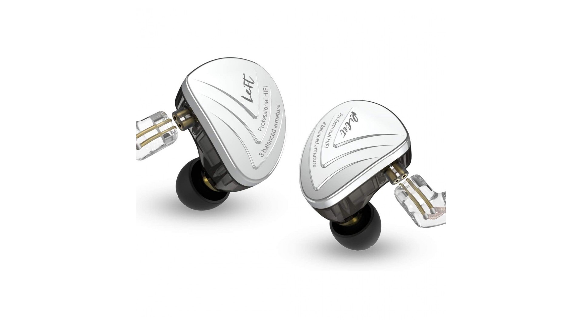 Xvive U4 + KZ AS16 BK In-Ear Monitor Set [10]