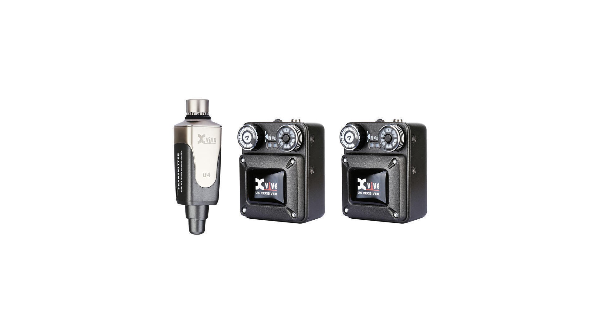 Xvive U4R2 + KZ DQ6S BK In-Ear Monitor Set [2]