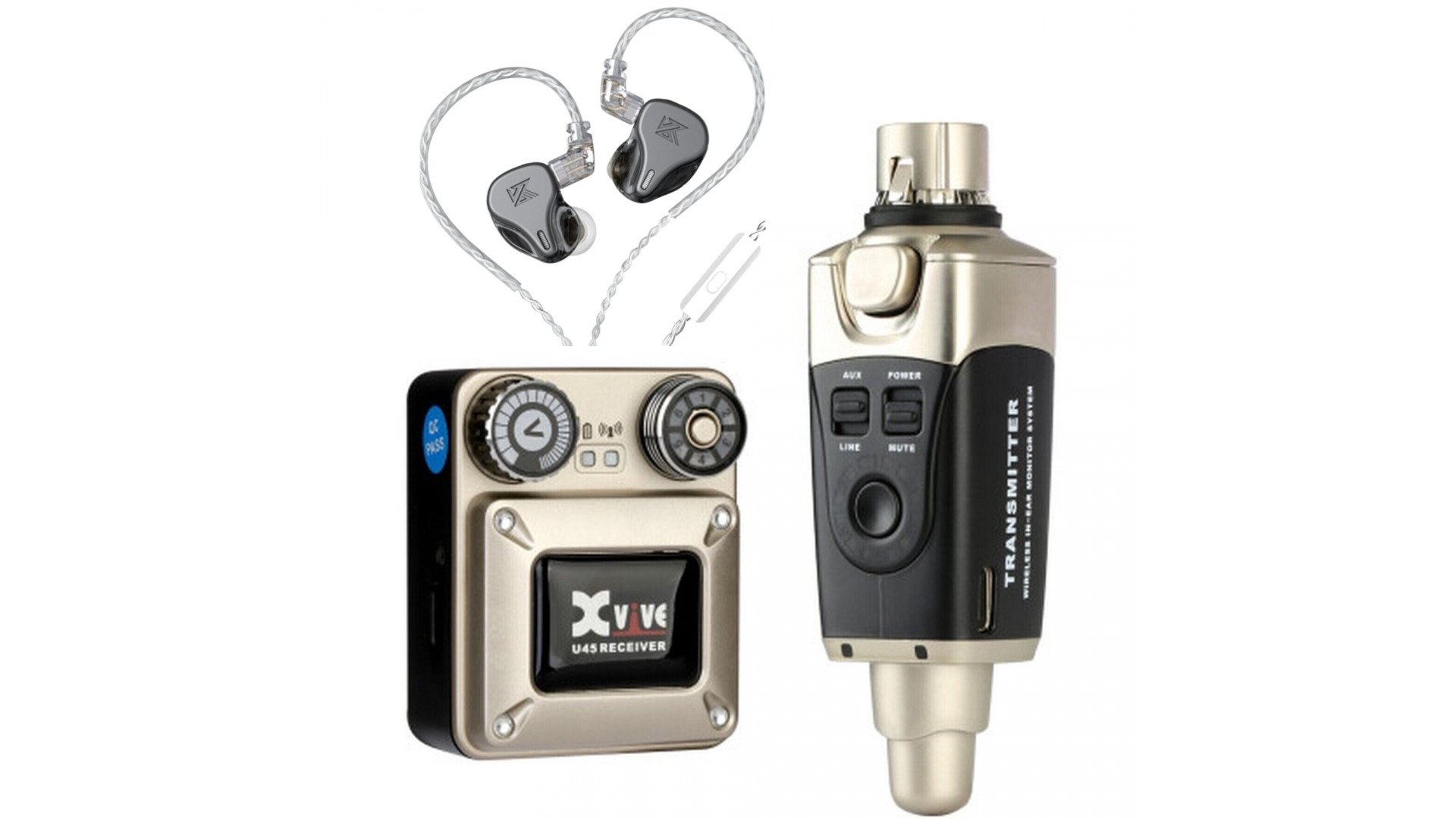 Magazin - Xvive U45 + KZ DQ6SBK In-Ear Monitor Set4