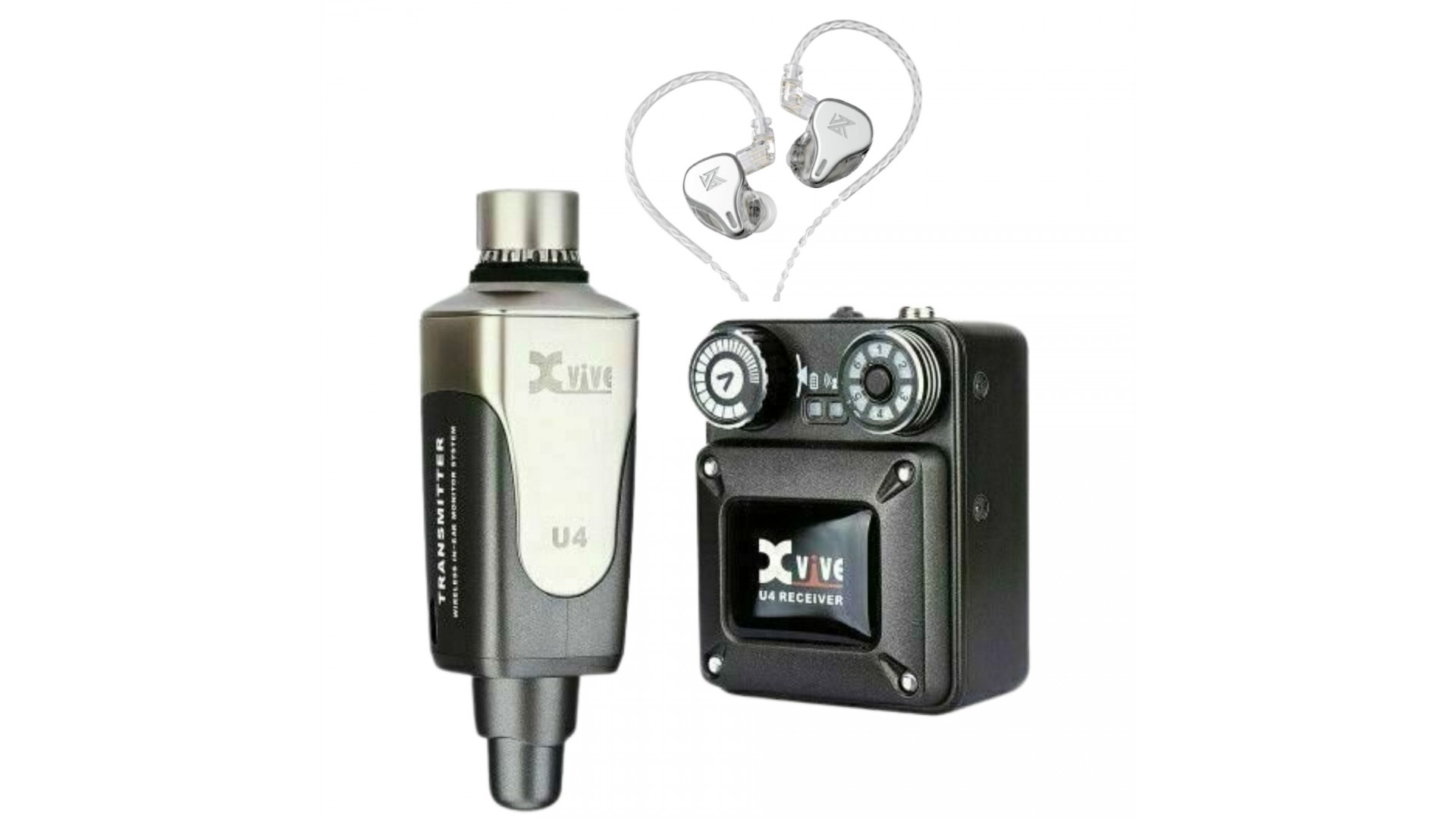 Magazin - Xvive U4 + KZ DQ6S In-Ear Monitor Set6