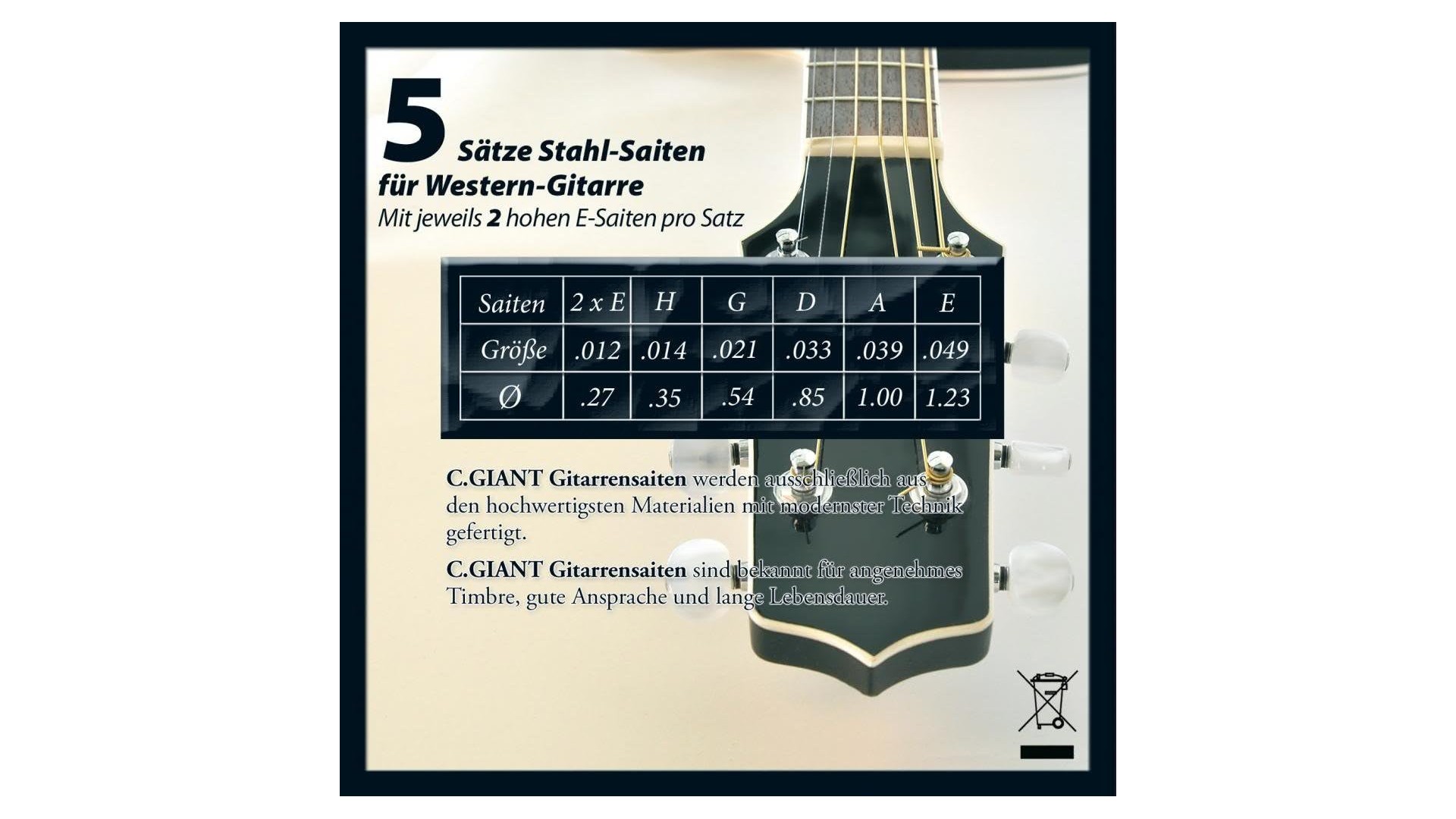 Clifton Golden Ton Acoustic String Set [2]