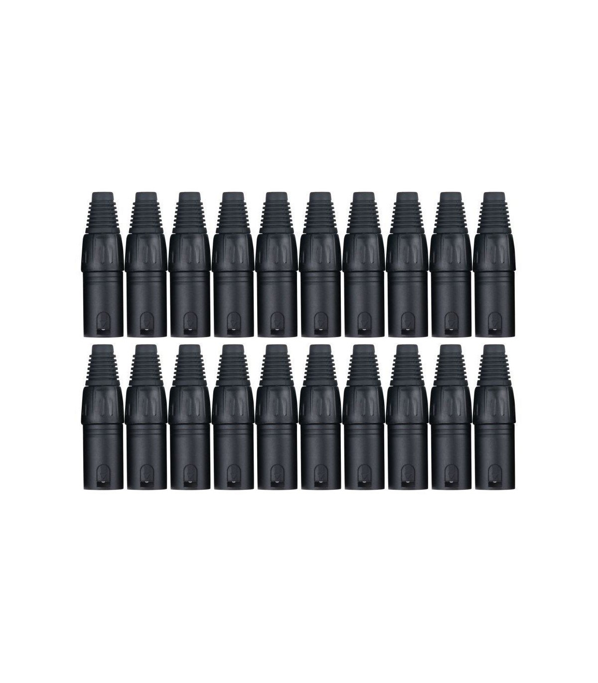 Magazin - Pronomic connector set XLR male 20 pcs black