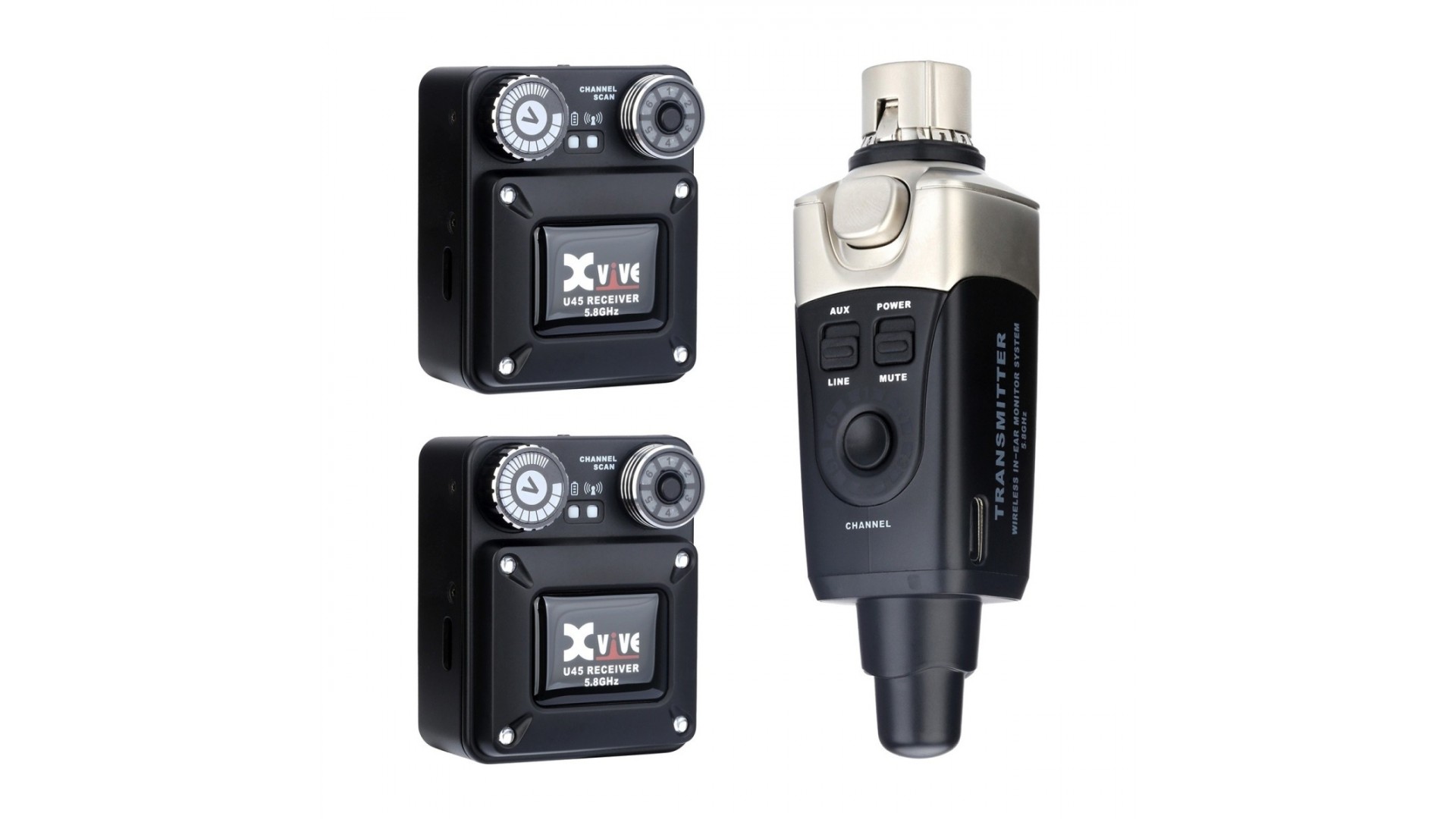 Xvive U45R2 + KZ DQ6S In-Ear Monitor Set [2]