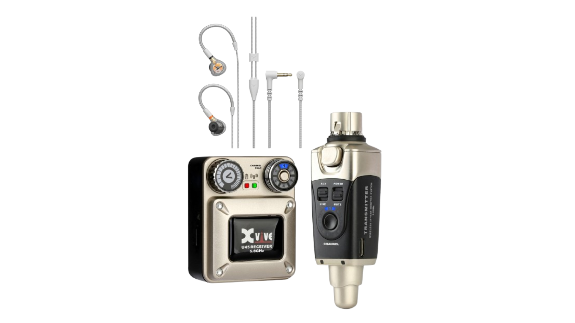 Magazin - Xvive U45 + Beyerdynamic DT 30 IE In-Ear Monitor Set