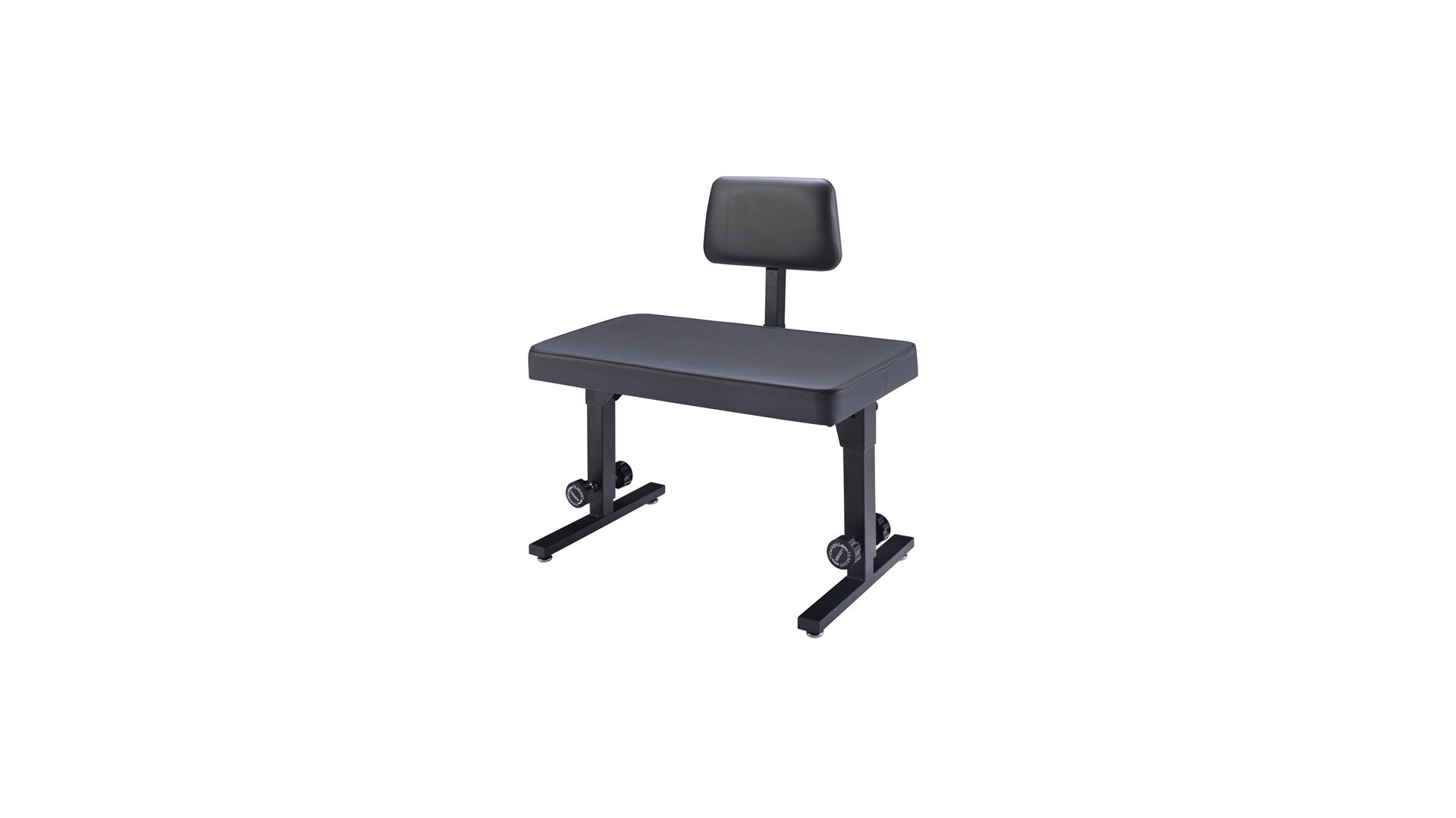 Claviaturi - Scaun profesional pentru orgă și pian cu spătar, Flame KT231 - Flame