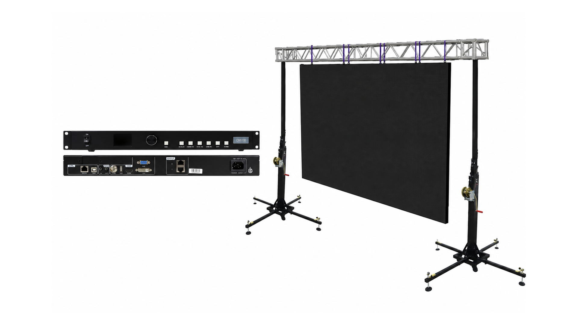 Magazin - Profixx Ecran Led P2.976 outdoor - 3x2m (6 mp) + Novastar CMS130 SET