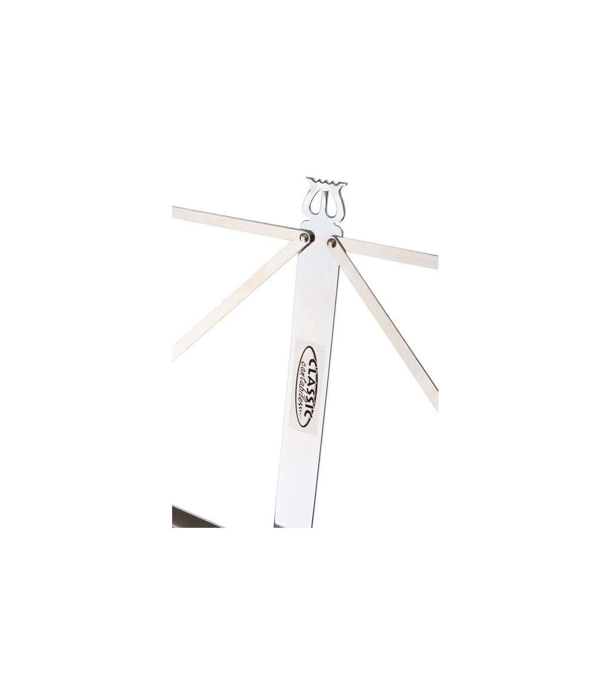 Classic Cantabile Music Stand Medium Nickel [2]