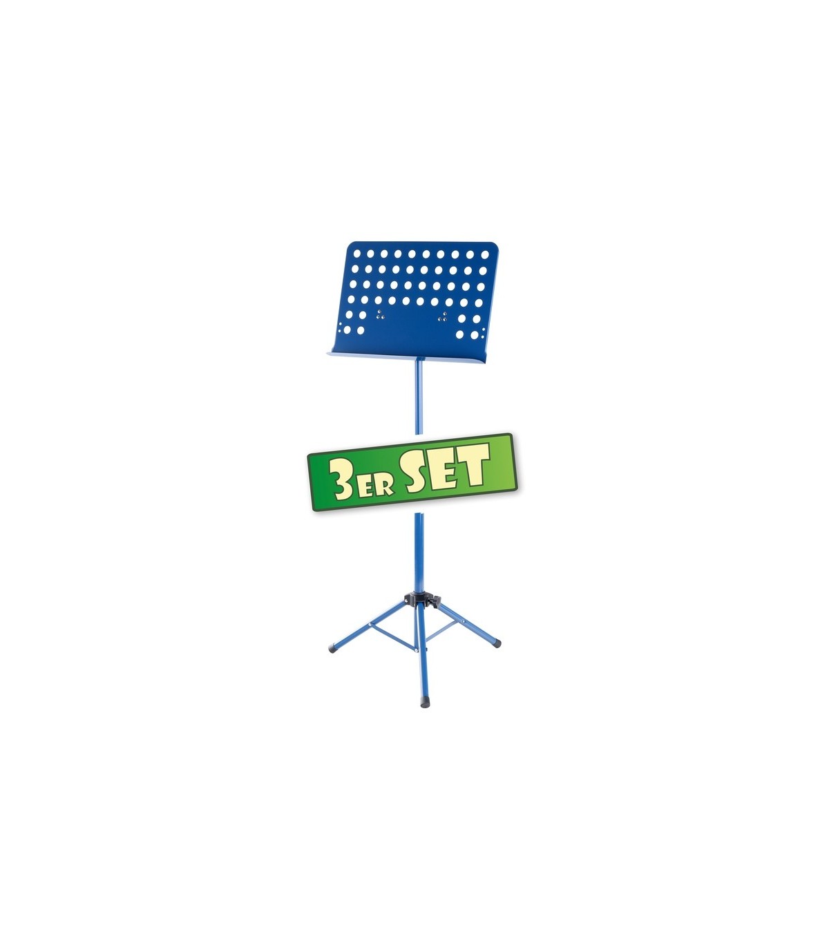 Magazin - Cantabile Orchesterpult perforated metal Heavy blue