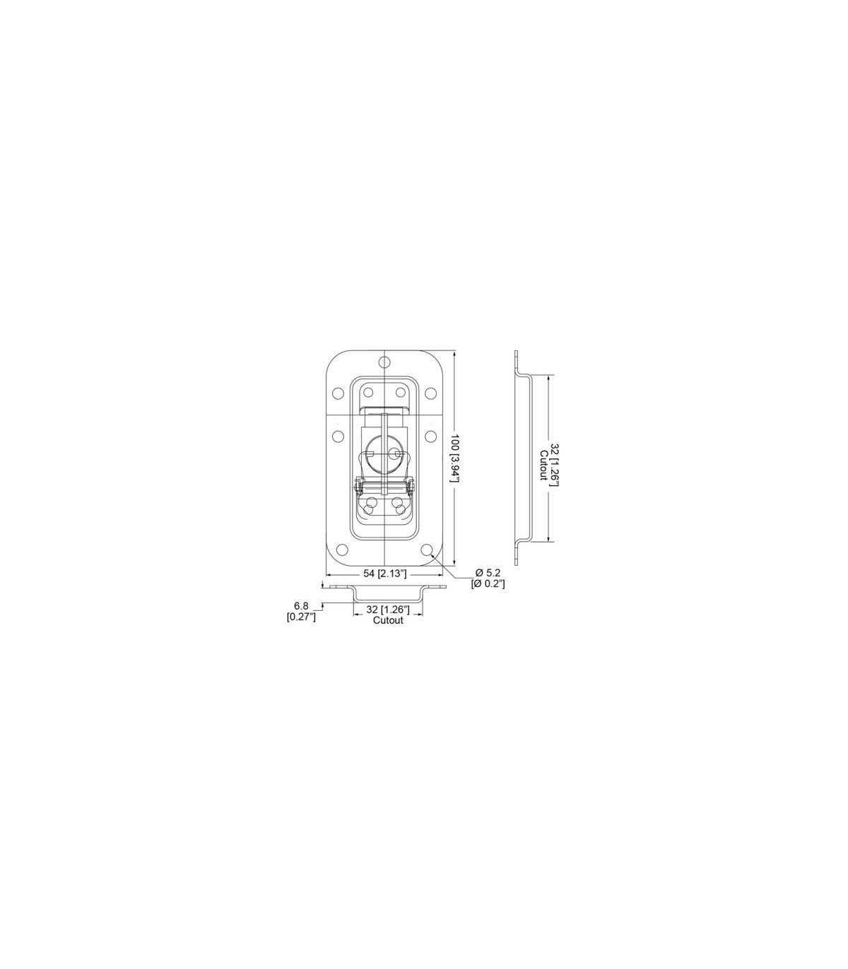 Penn Elcom Small Butterfly L903-7336Z [2]
