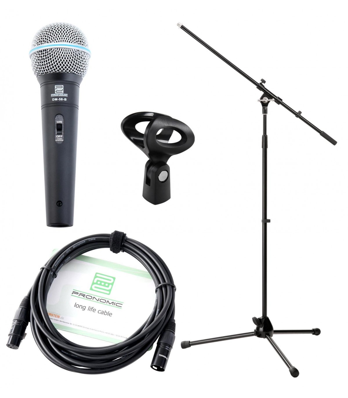 Magazin - Pronomic DM-58-B Vocal Microphone Set