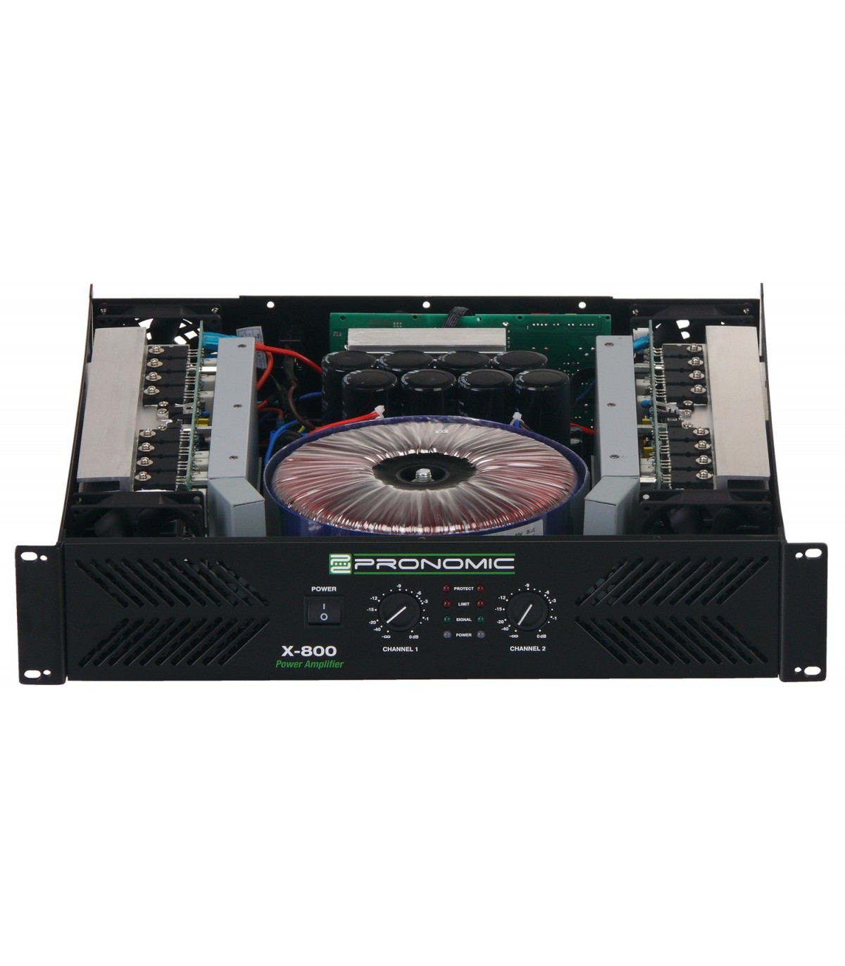 Pronomic XA-800 amplifier, 2x 1900 Watt [2]