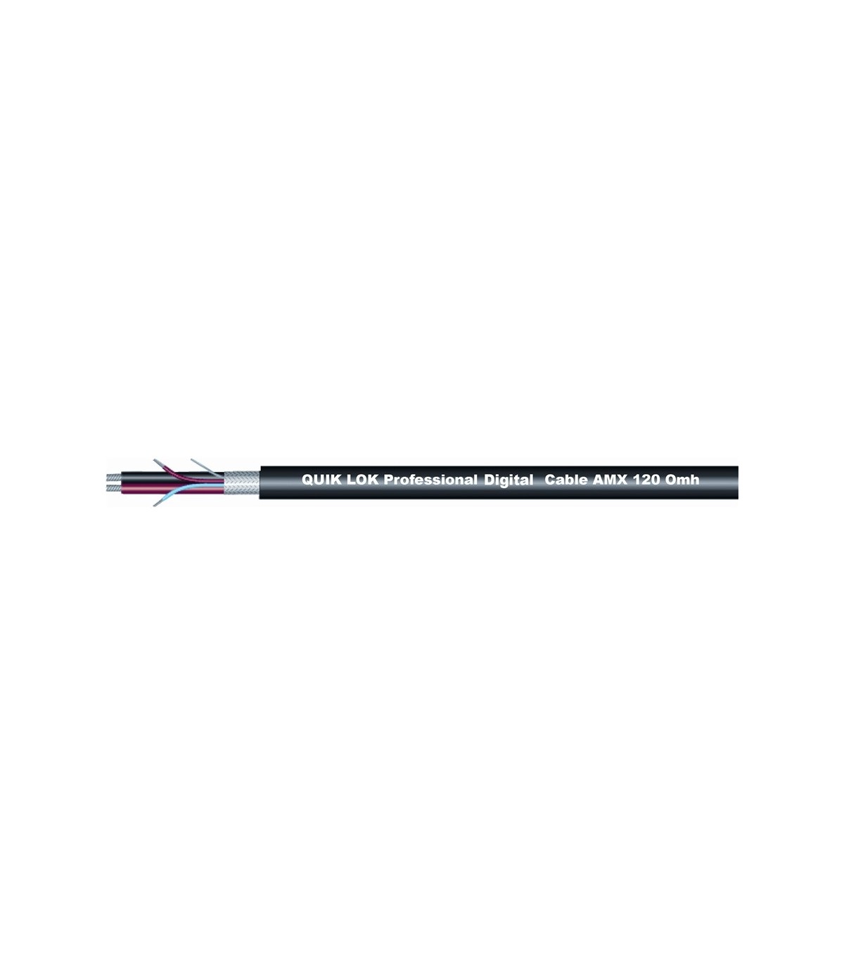Cabluri la metru - Quik Lok CM825 BK DMX