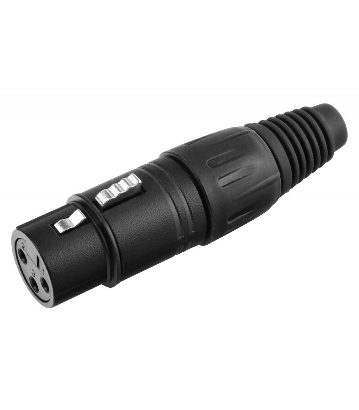 Pronomic connector set XLR female 20 pcs black [2]