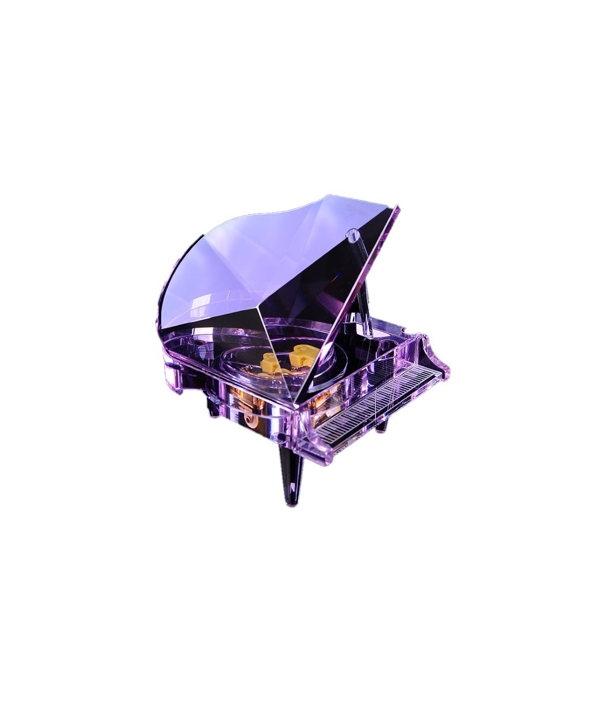 Crystal Piano Musicbox Purple [1]