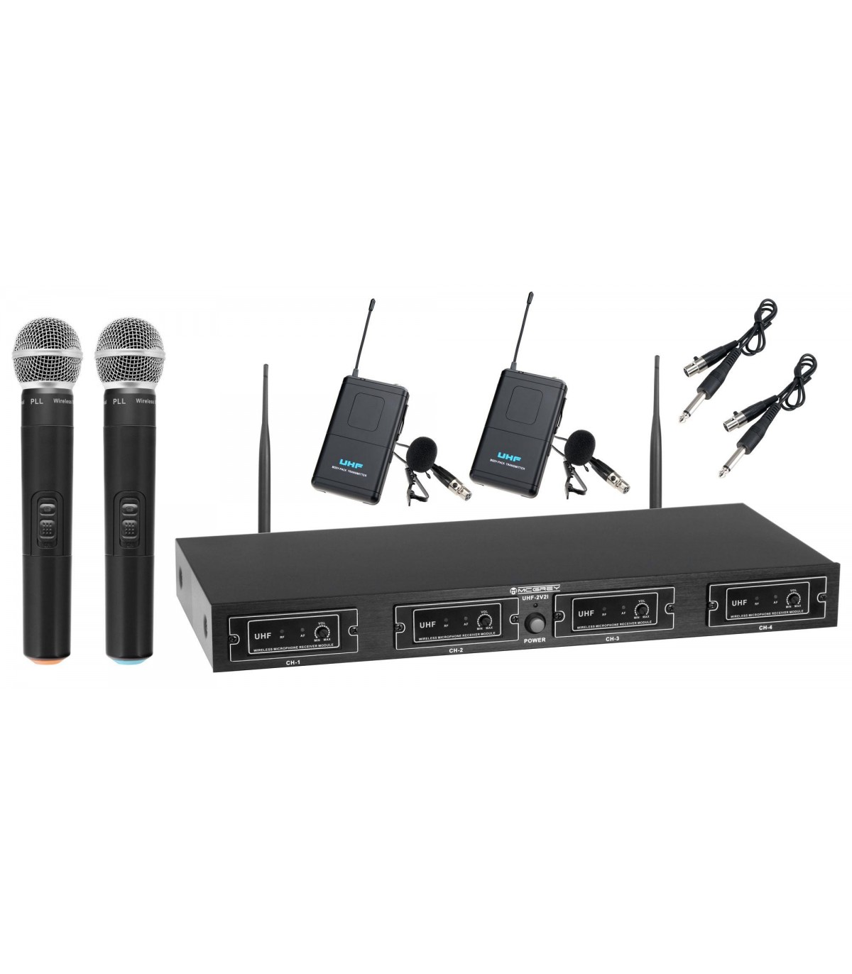 Magazin - McGrey UHF-2V2I Set