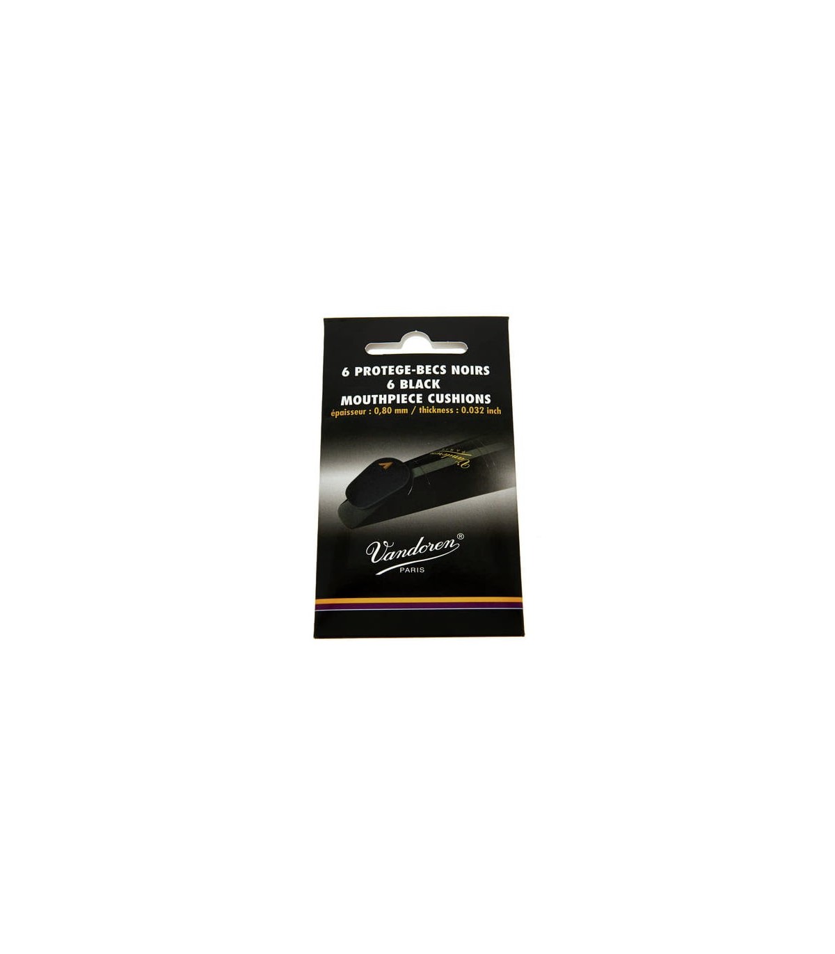 Vandoren Mouthpiece Cushions 0,80 mm BK [3]