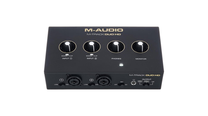 Set interfață audio USB M-Audio M-Track Duo HD Producer Pack [5]