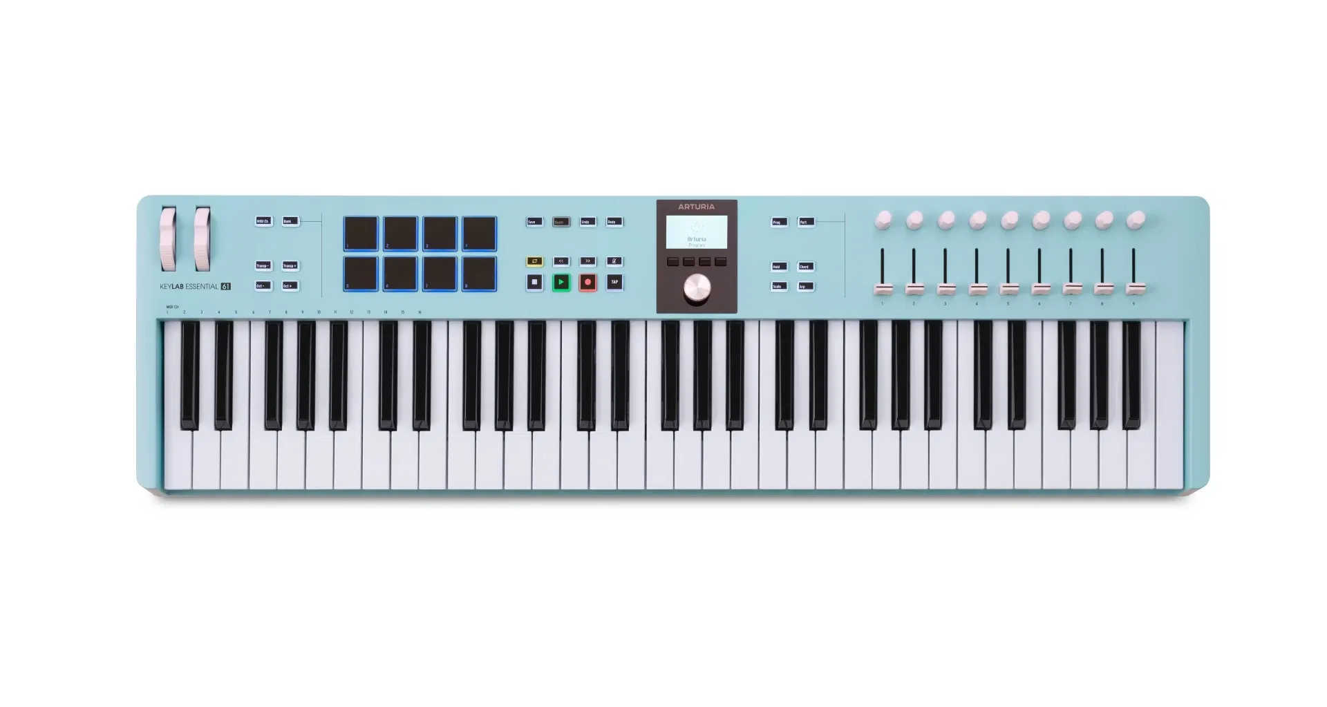 Arturia KeyLab Essential 61 mk3 Aquamarine [5]