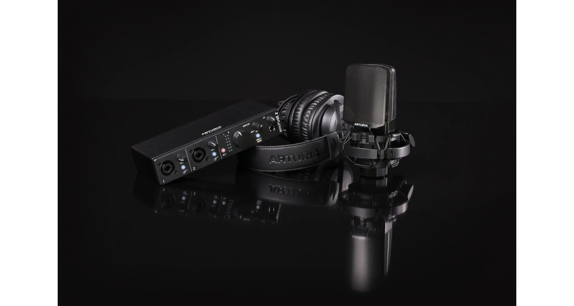 Arturia MiniFuse Recording Pack Black [8]