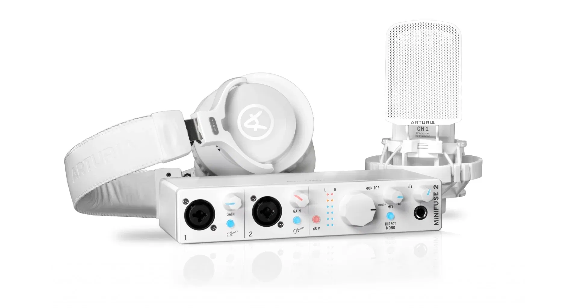 Arturia MiniFuse Recording Pack White [2]