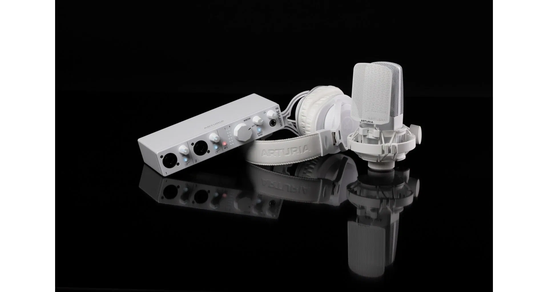 Arturia MiniFuse Recording Pack White [8]