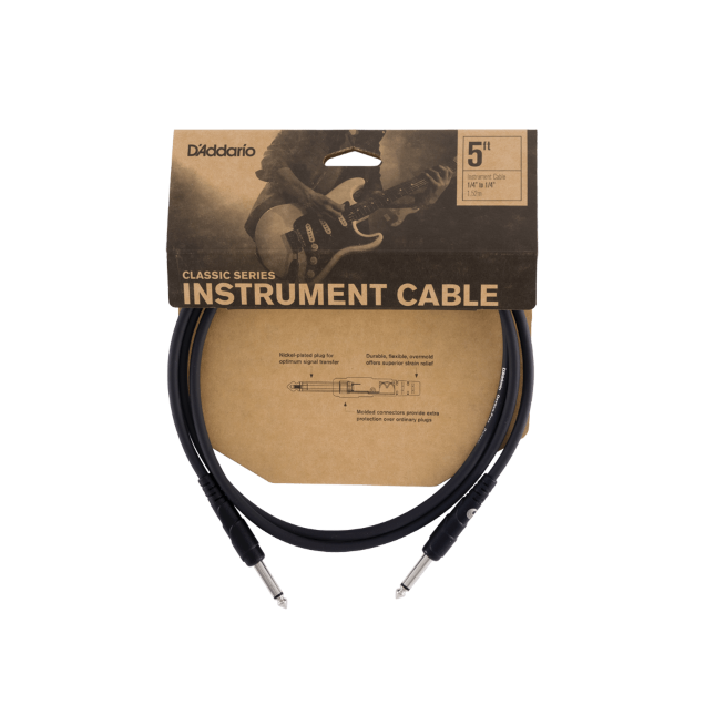 Cablu de instrument D'Addario PW-CGTRA-20 6 m (20 ft) [3]