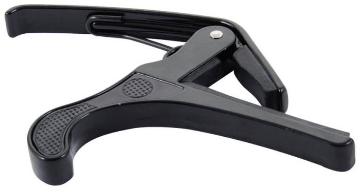 Capodastru pentru chitara Harley Benton negru [1]