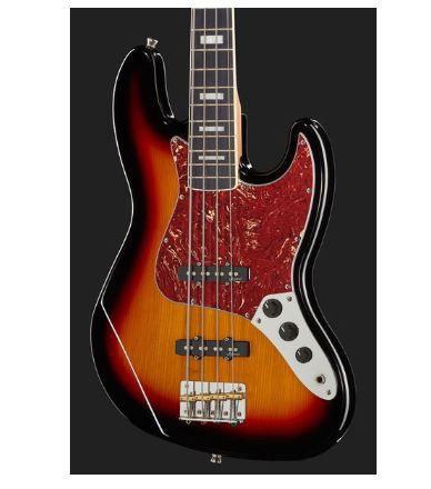 Chitara bass Harley Benton JB-75MN Sunburst [3]