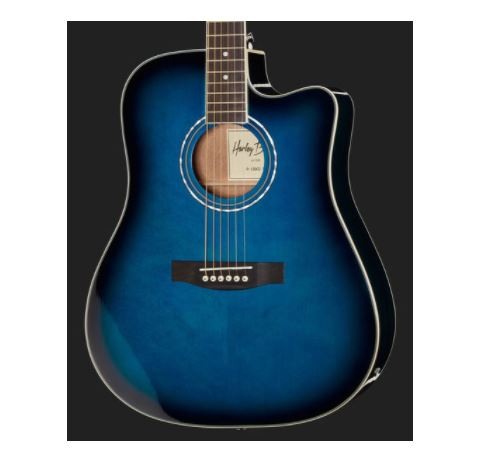 Chitara electro-acustica Harley Benton D-120CE TB [3]