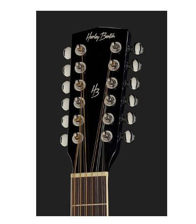 Chitara Harley Benton D-200CE-12BK [3]