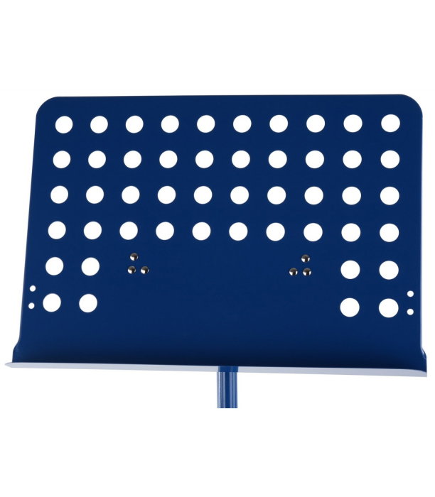Classic Cantabile Orchestra Music Stand Perforated Metal Plate Heavy Blue [2]